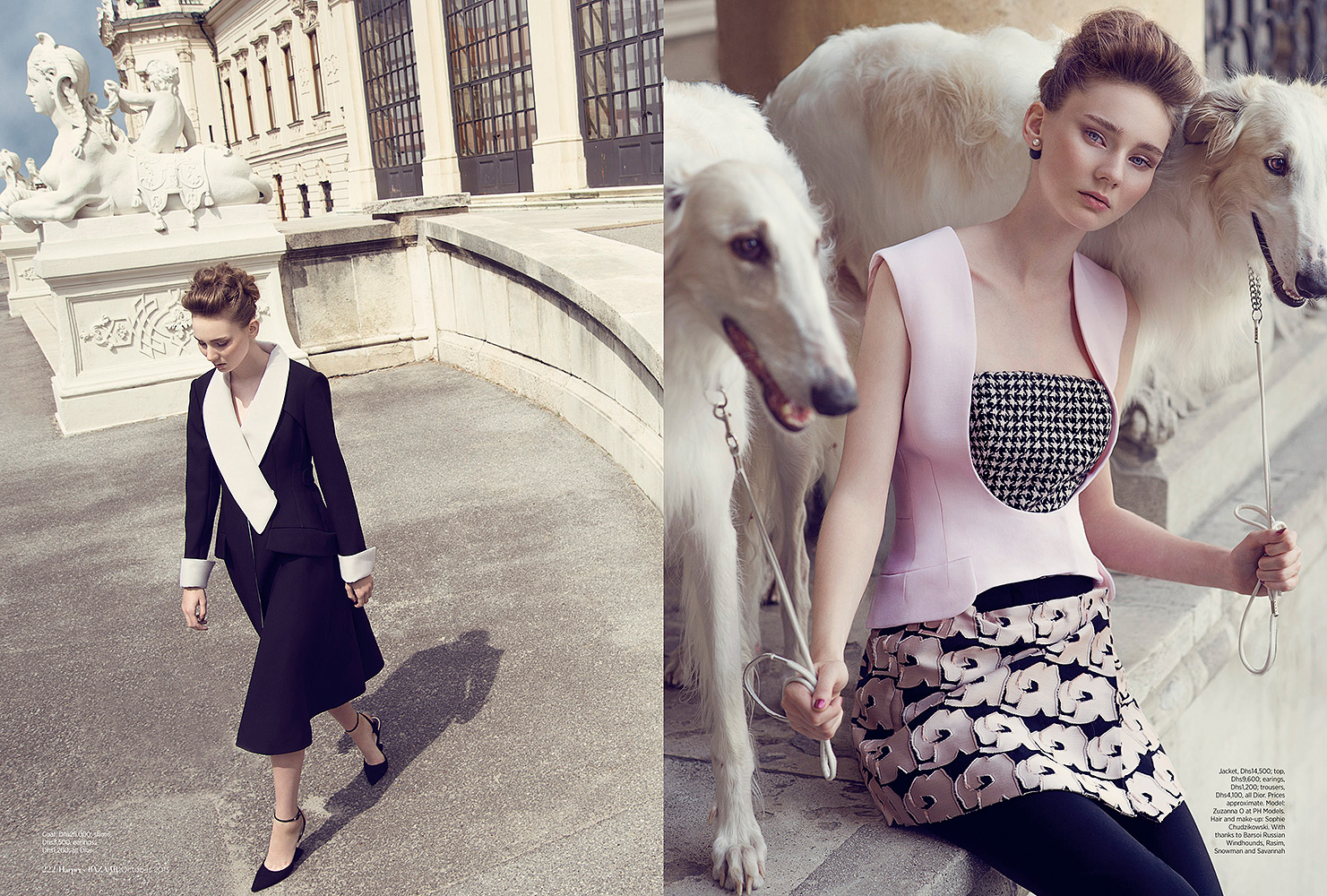 Harpers Bazaar / Dior Shoot